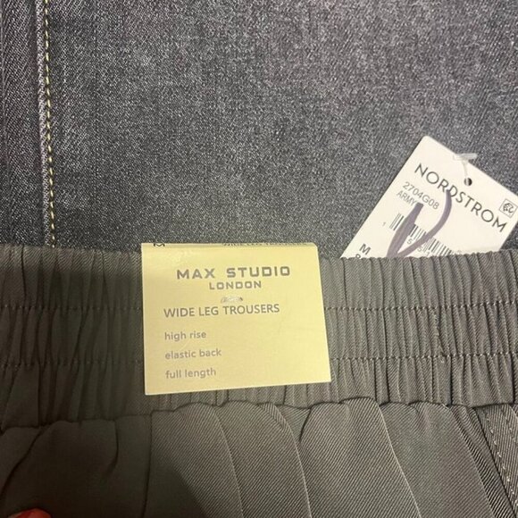 Max Studio Wide Leg Trousers - Size M - NWT - Picture 8 of 11